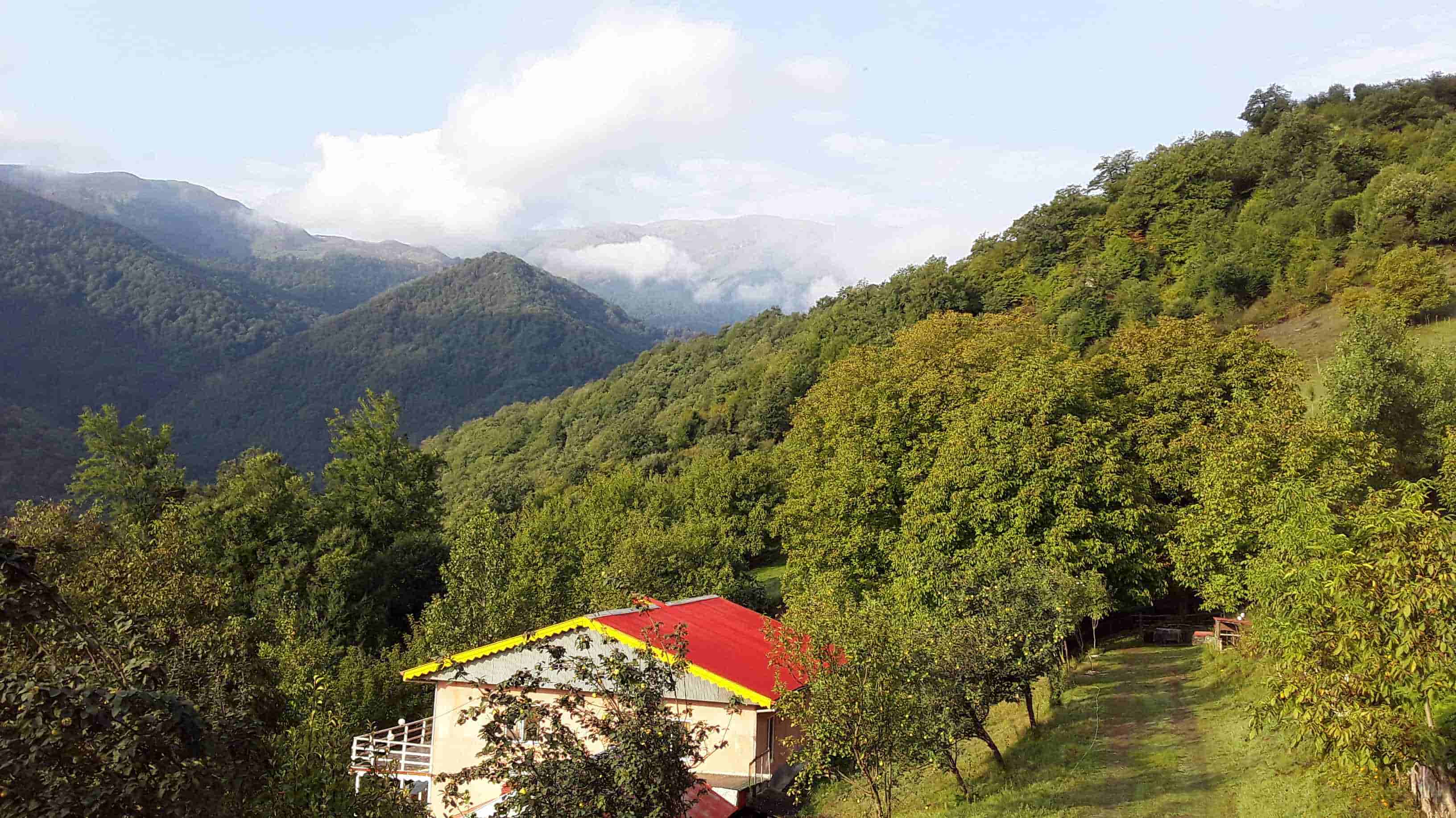 ویلا جنگلی منطقه ییلاقی مریان در روستای کسمه جان