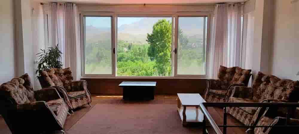 اجاره ویلا استخر سرپوشیده آبگرم در کته شور باغ بهادران