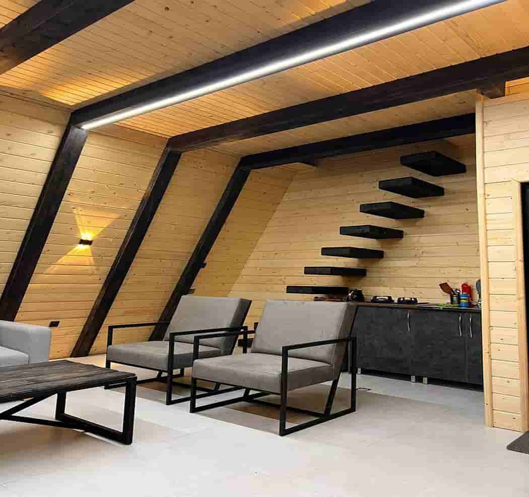 اجاره کلبه سوئیسی دوبلکس در لیره سر تنکابن - 1