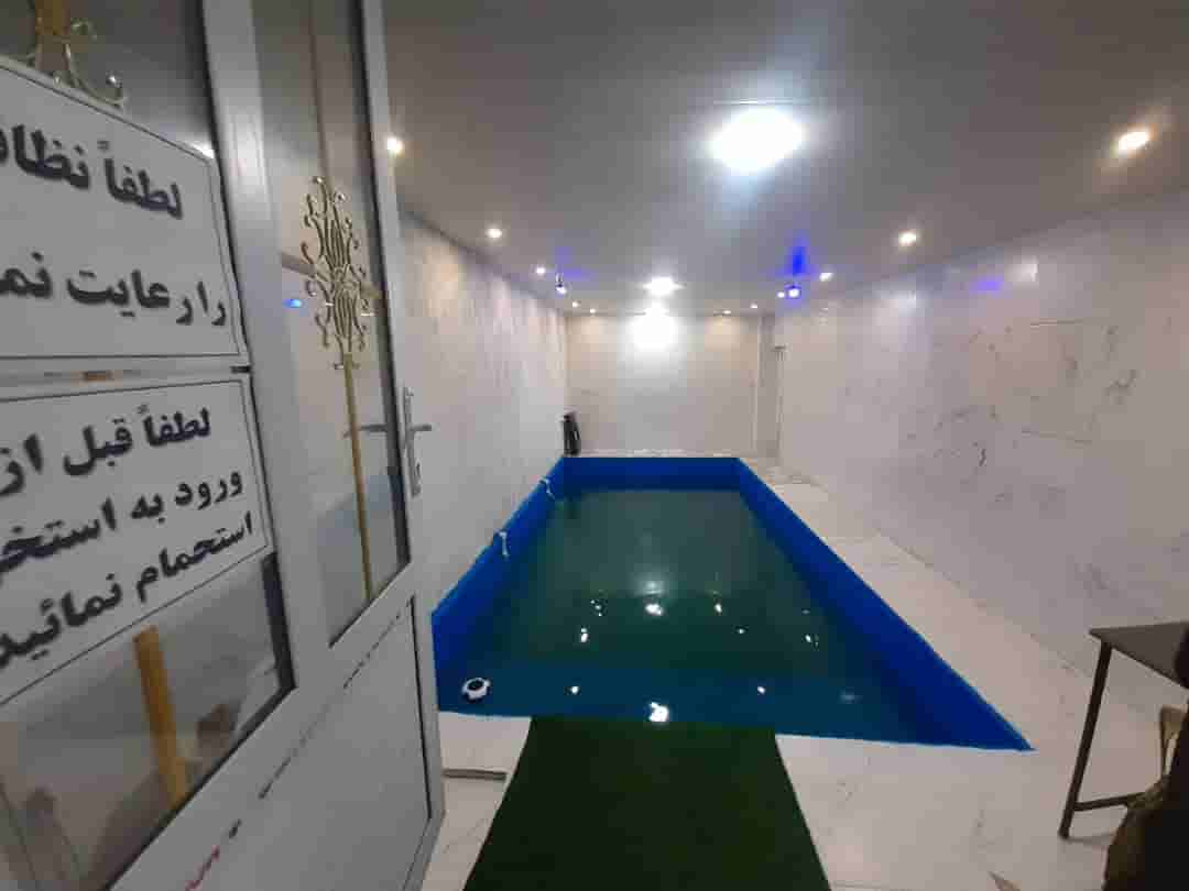 اجاره کلبه با استخر سرپوشیده آبگرم در خمام