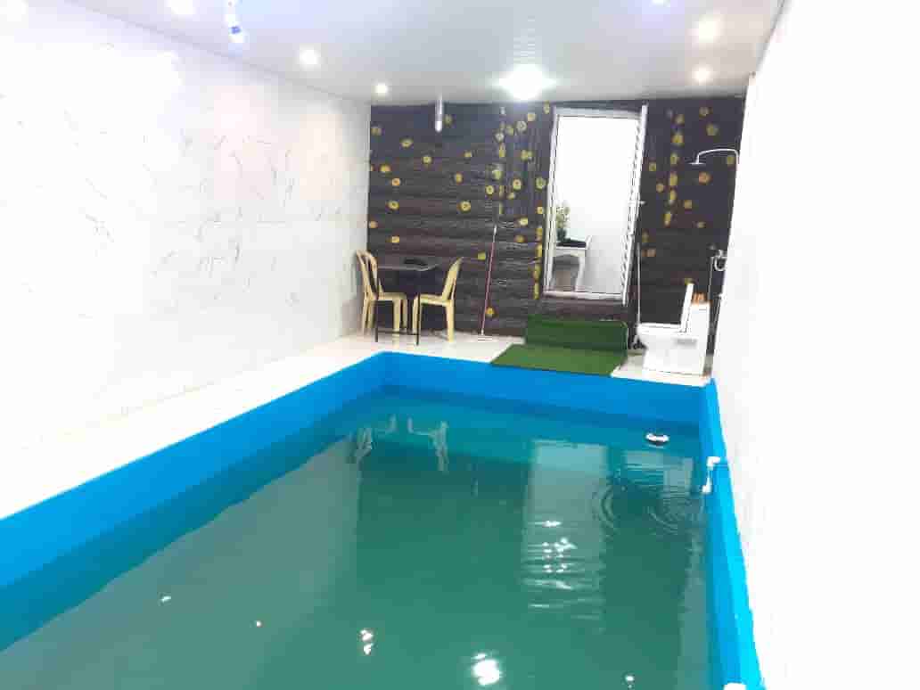 اجاره کلبه با استخر سرپوشیده آبگرم در خمام