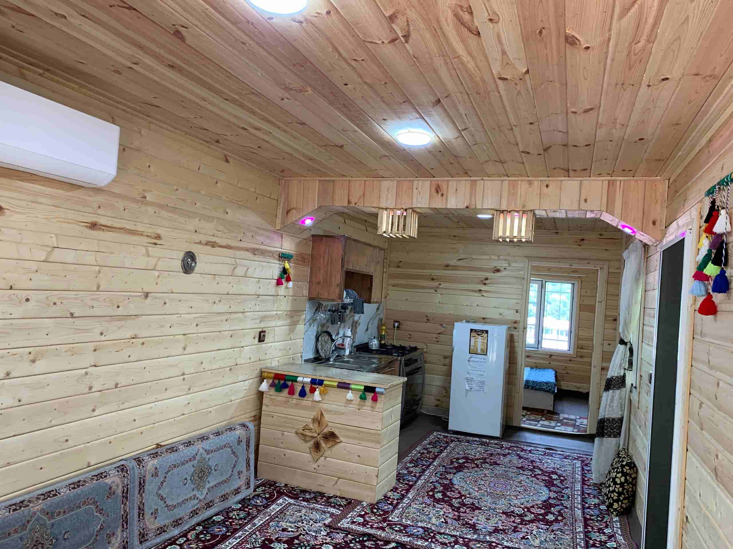 اجاره کلبه چوبی در روستای گرمه خانی ماسال