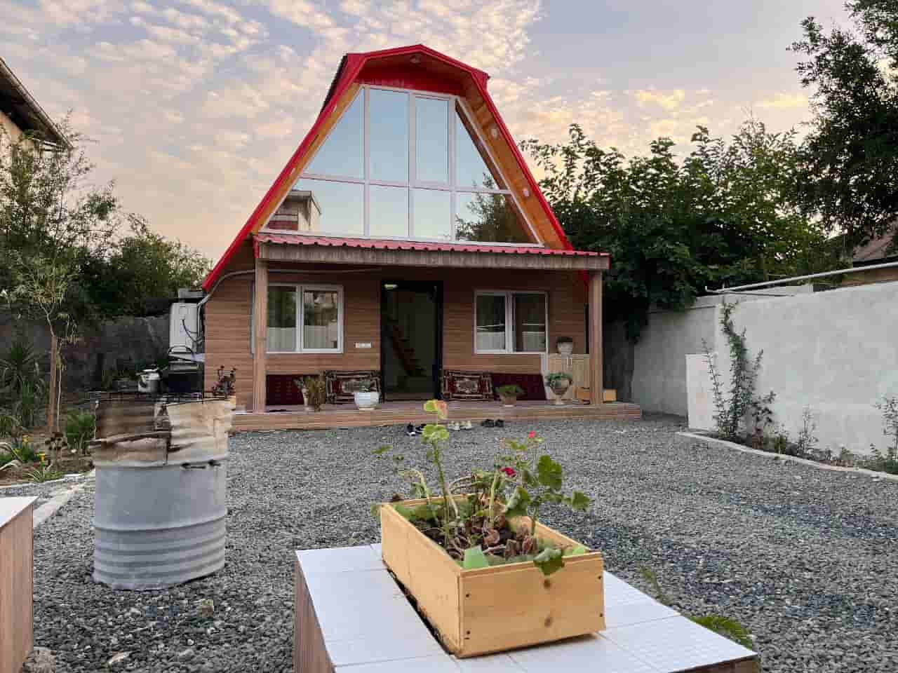 کلبه سوئیسی دوبلکس در روستای قادیکلا قائم شهر - پالم