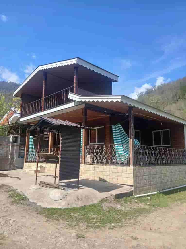 کلبه چوبی جنگلی در روستای گنذر ماسال
