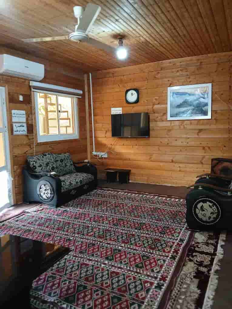 کلبه چوبی جنگلی در روستای گنذر ماسال
