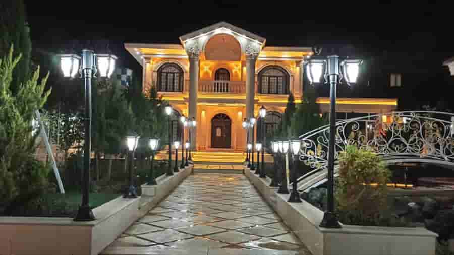 ویلا با جکوزی و استخر سرپوشیده آبگرم در زعفرانیه چهارباغ - 4خواب 