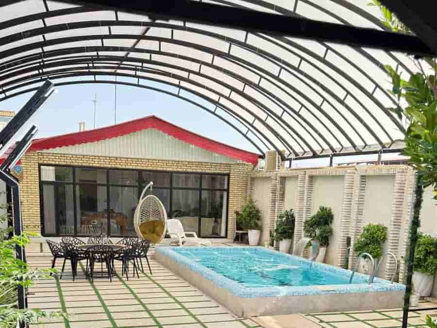 اجاره ویلا با استخر روباز آبسرد در کاشان - 2