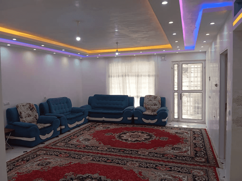 اجاره آپارتمان مبله دو خوابه در گویم شیراز - طبقه اول