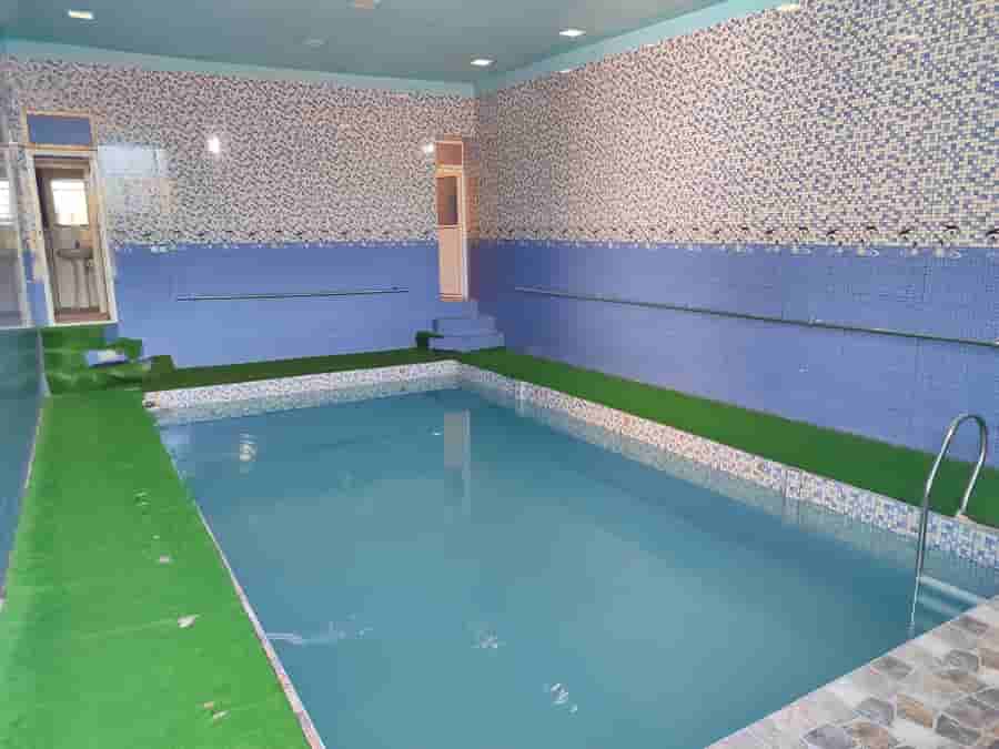 ویلا باغ با استخر سرپوشیده آبگرم در روستا گورک عالی شهر 