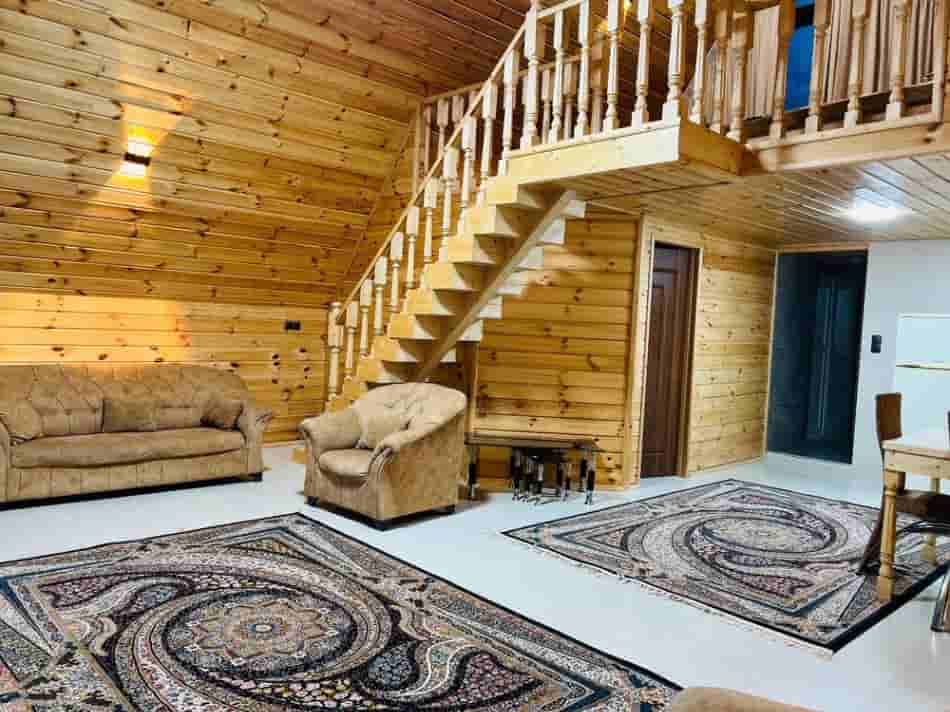 کلبه سوئیسی دوبلکس در روستا دولبین تالش