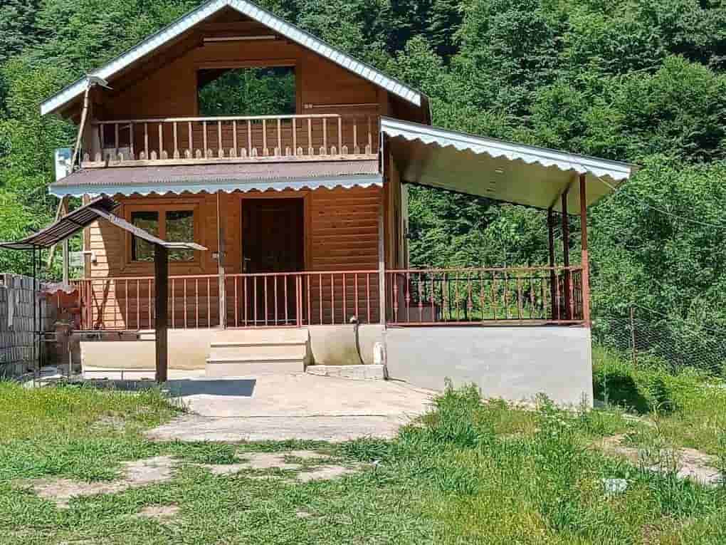 کلبه چوبی جنگلی در روستای دیگا ماسال 