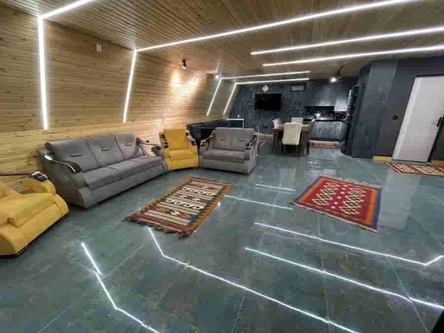 عکس کلبه سوئیسی با جکوزی و استخر آبگرم در هماشهر - سرتلی 