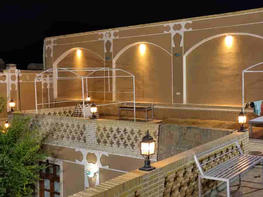 عکس اقامتگاه بومگردی در بافت تاریخی یزد 