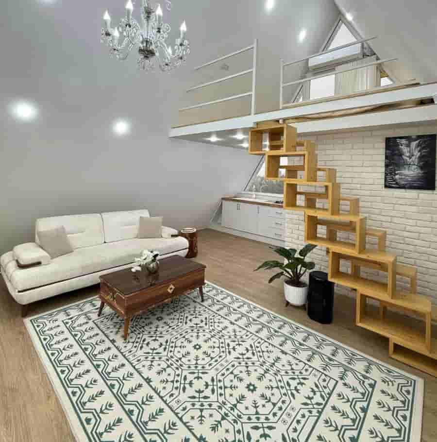 کلبه سوئیسی با استخر روباز آبگرم در رستم کلا - بهشهر 