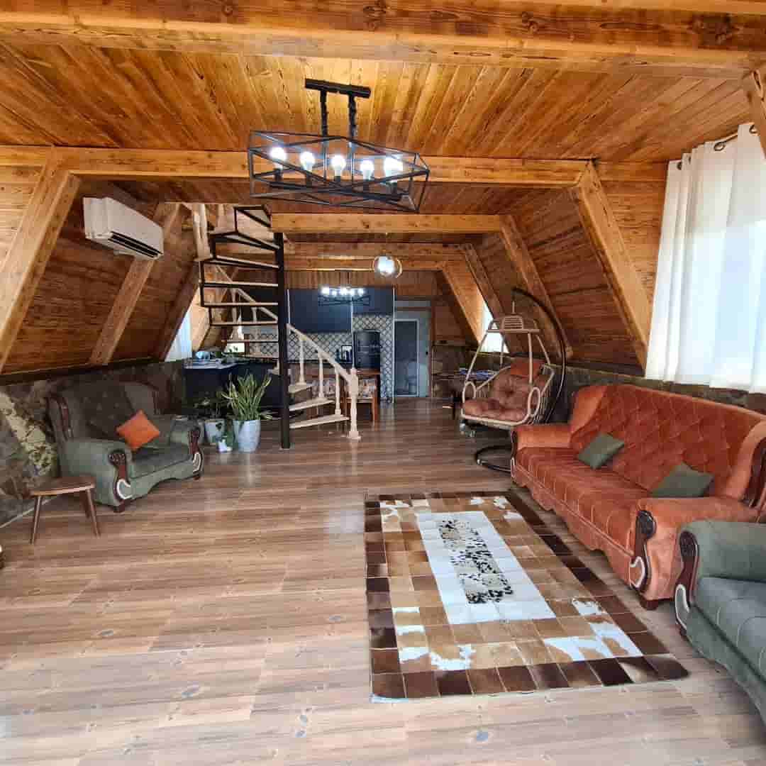 اجاره کلبه سوئیسی با استخر سرپوشیده در شیرود