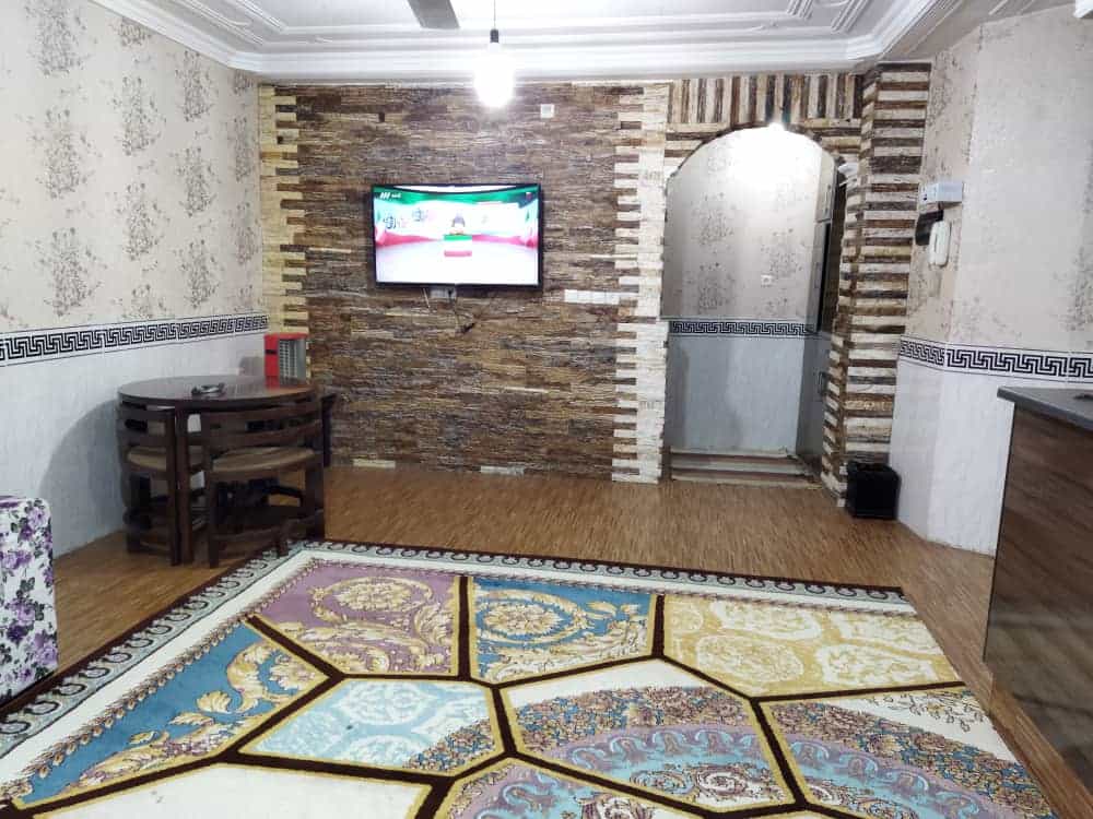 اجاره  منزل مبله دوخوابه طبقه اول -در طالقانی بوشهر