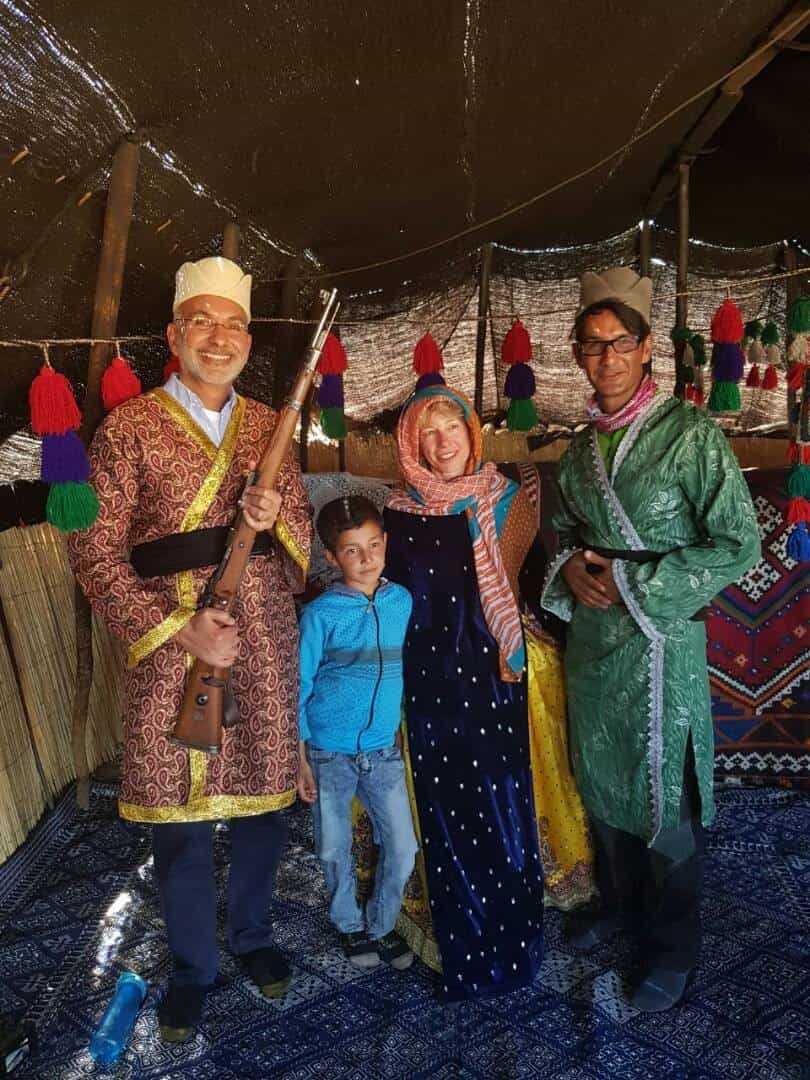 اجاره چادر بوم گردی در سروستان - خمسه7