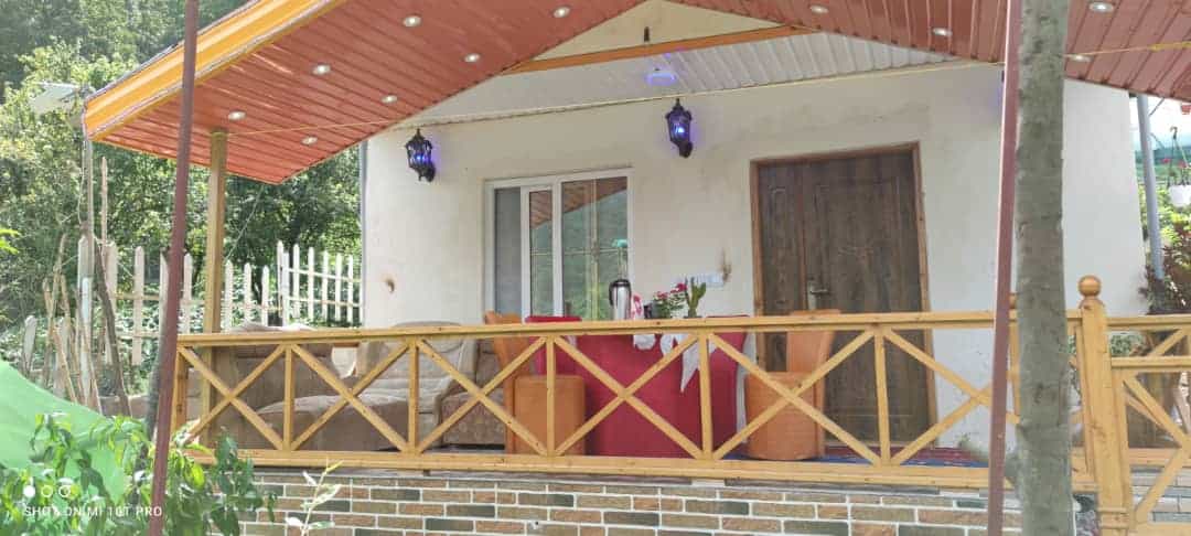 اجاره ویلا مبله در روستای مهرورزان _ زیرآب