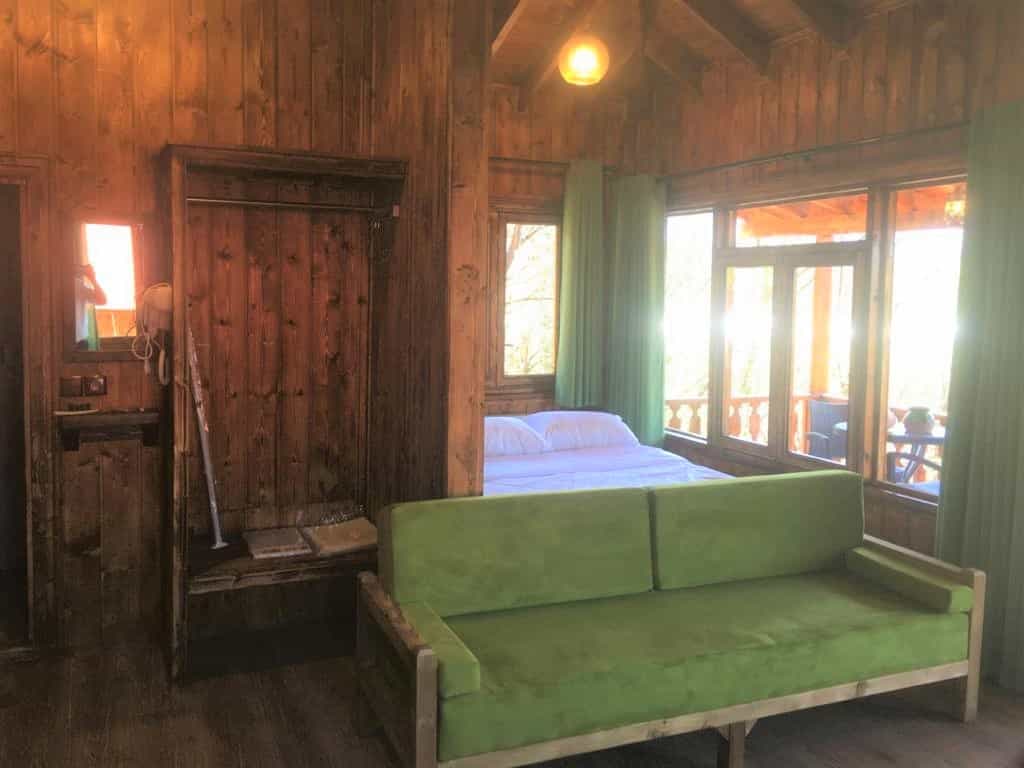 اجاره کلبه چوبی در کوبیجار لاهیجان - دونفره