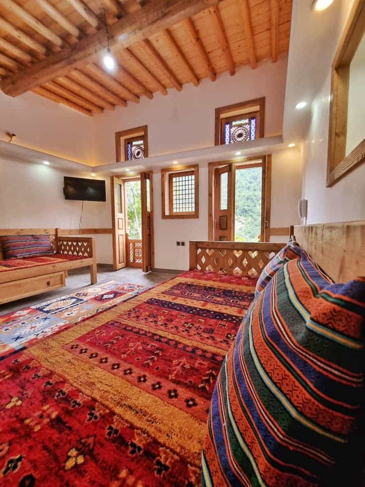 اجاره خانه سنتی دوخواب جکوزی دار در ماسوله - خره بو