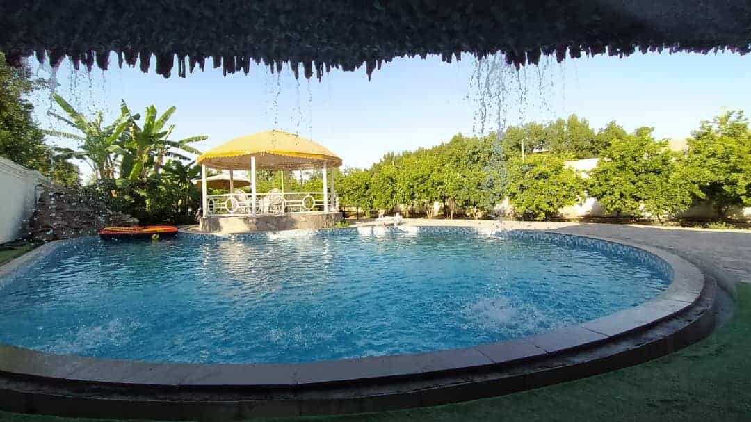 اجاره باغ با استخر آبگرم در شمس آباد - دزفول