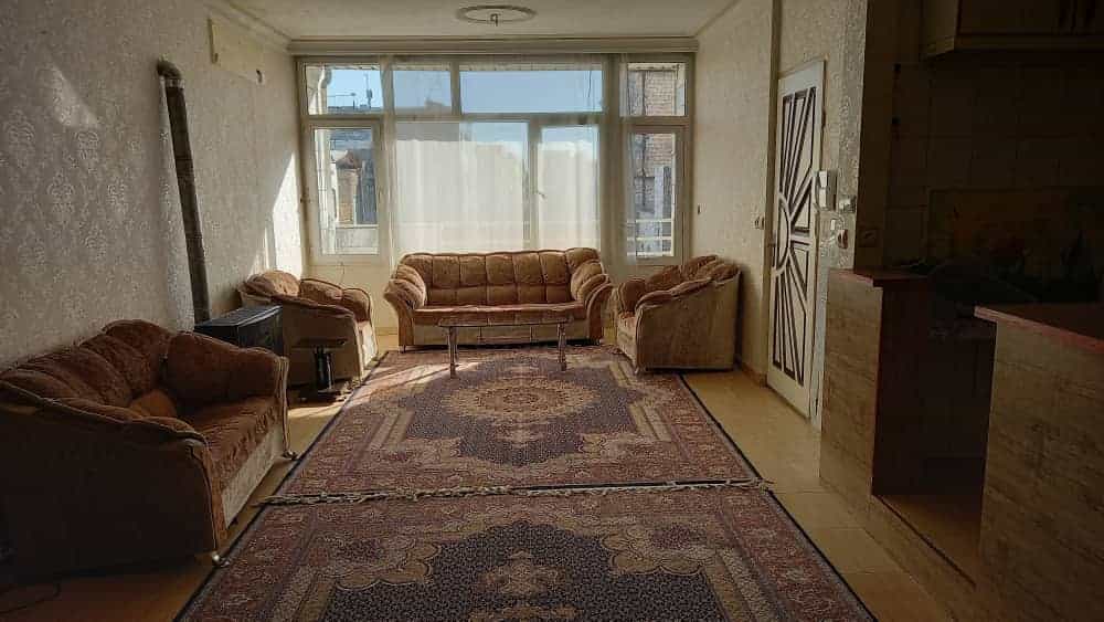 اجاره منزل مبله دوخوابه در ملارد - واحد 4 طبقه ی سوم