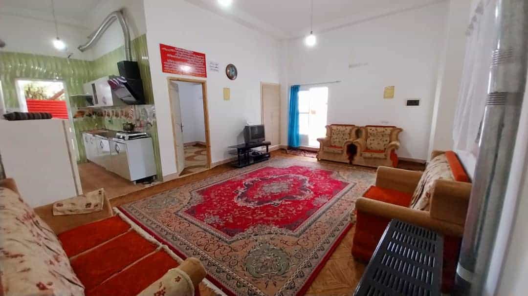 اجاره آپارتمان دو خواب در روستای ماهیان علی آباد کتول - طبقه منفی یک