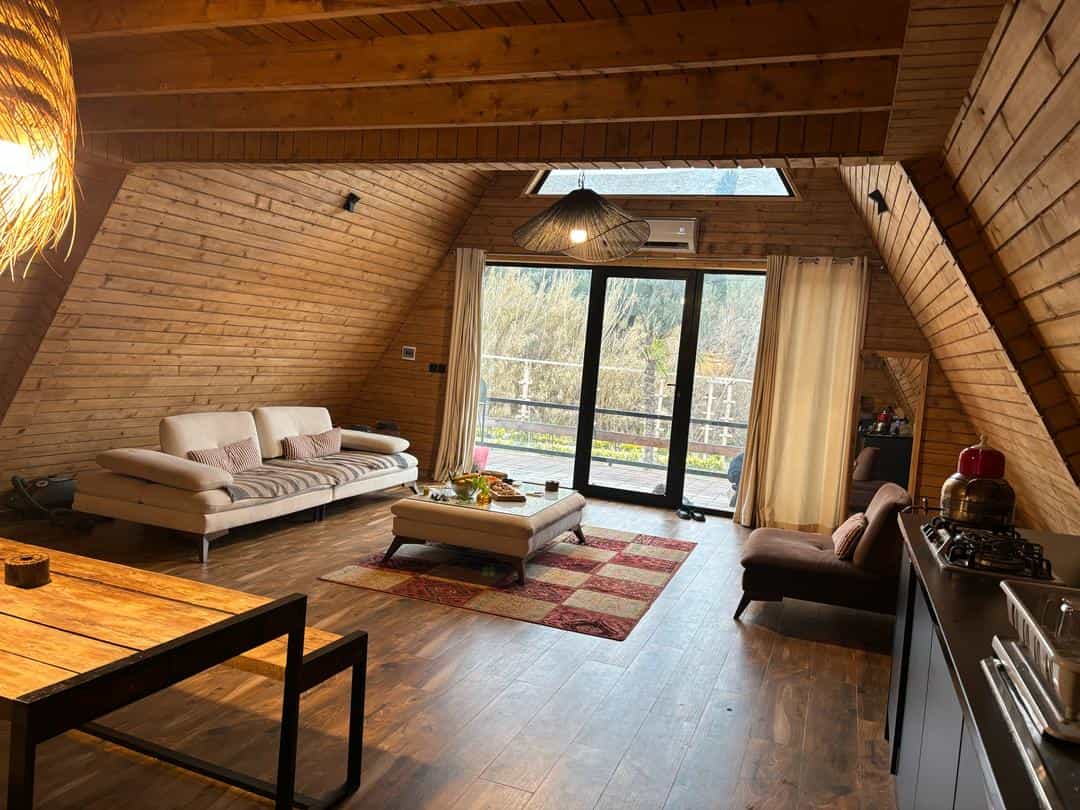 اجاره کلبه دوبلکس سوئیسی در منجیل-گیلان