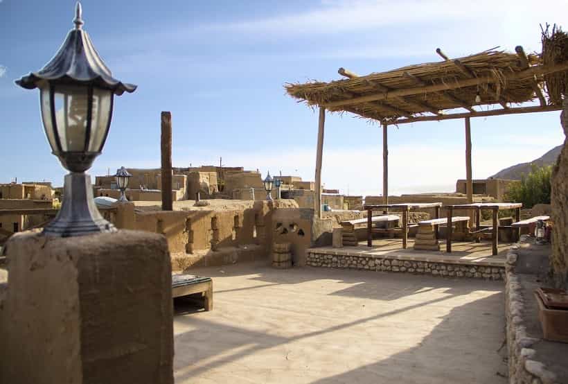 اجاره اقامتگاه بومگردی سنتی در قلعه بالا بیارجمند