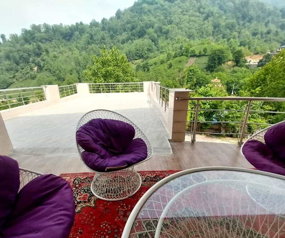 اجاره ویلای جنگلی با استخر سرپوشیده آبگرم در قلعه رودخان