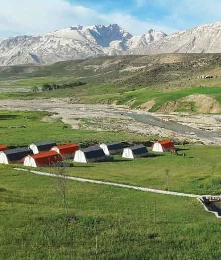 اجاره چادر بومگردی عشایری در حومه چلگرد - کوهرنگ