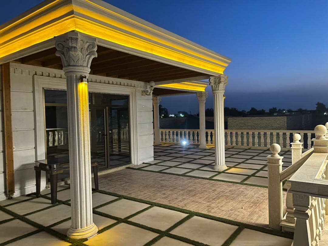 اجاره ویلا با استخر روباز آبگرم در شمس آباد دزفول - نیاوران