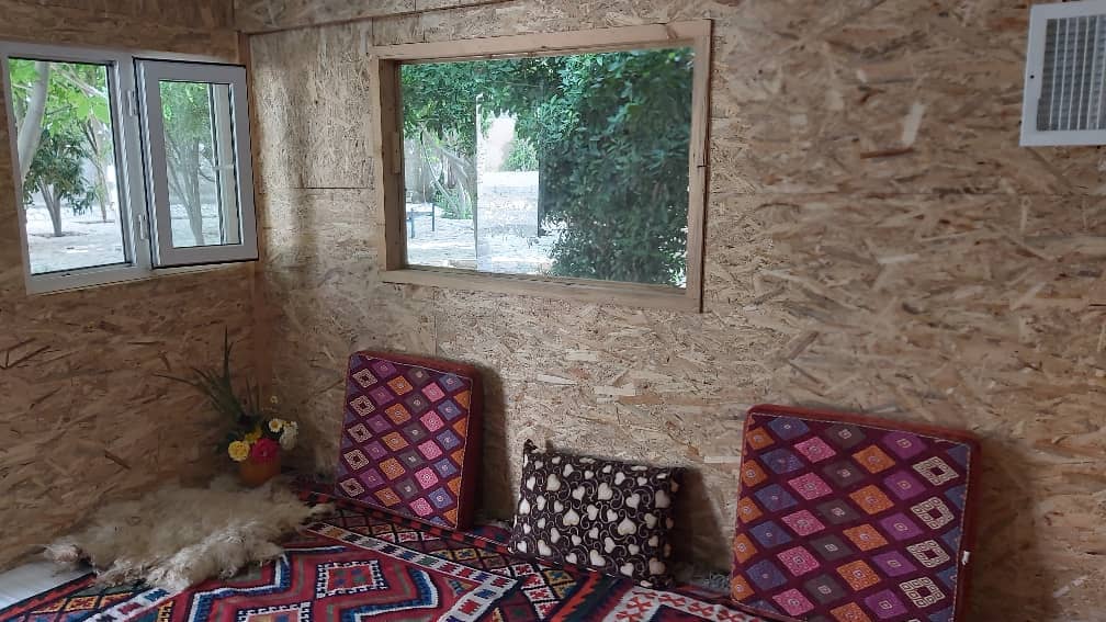 اجاره کلبه چوبی در کاخ اردشیر بابکان فیروزآباد