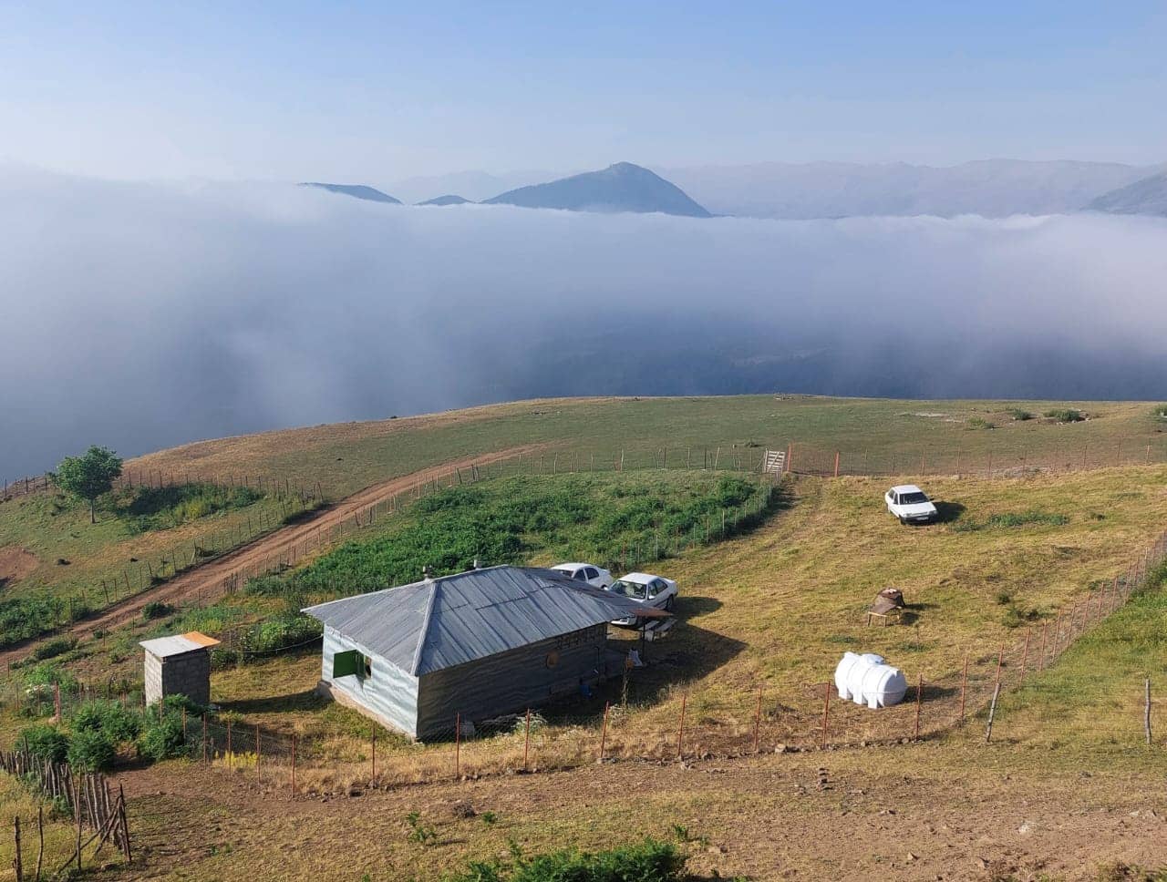 اجاره ویلا کوهستانی در روستای پنبه پیشته - اسالم