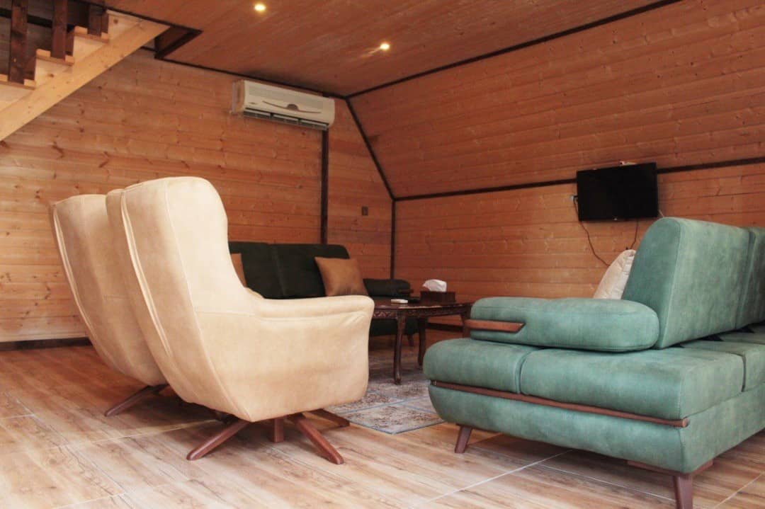 اجاره کلبه در روستای آقاسید شریف رشت - کلبه سوئیسی