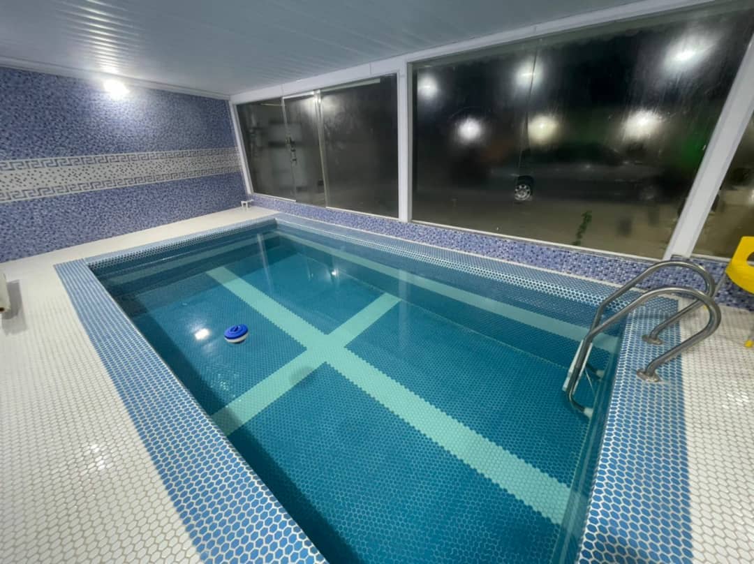 اجاره ویلا با استخرسرپوشیده آبگرم در بندر انزلی