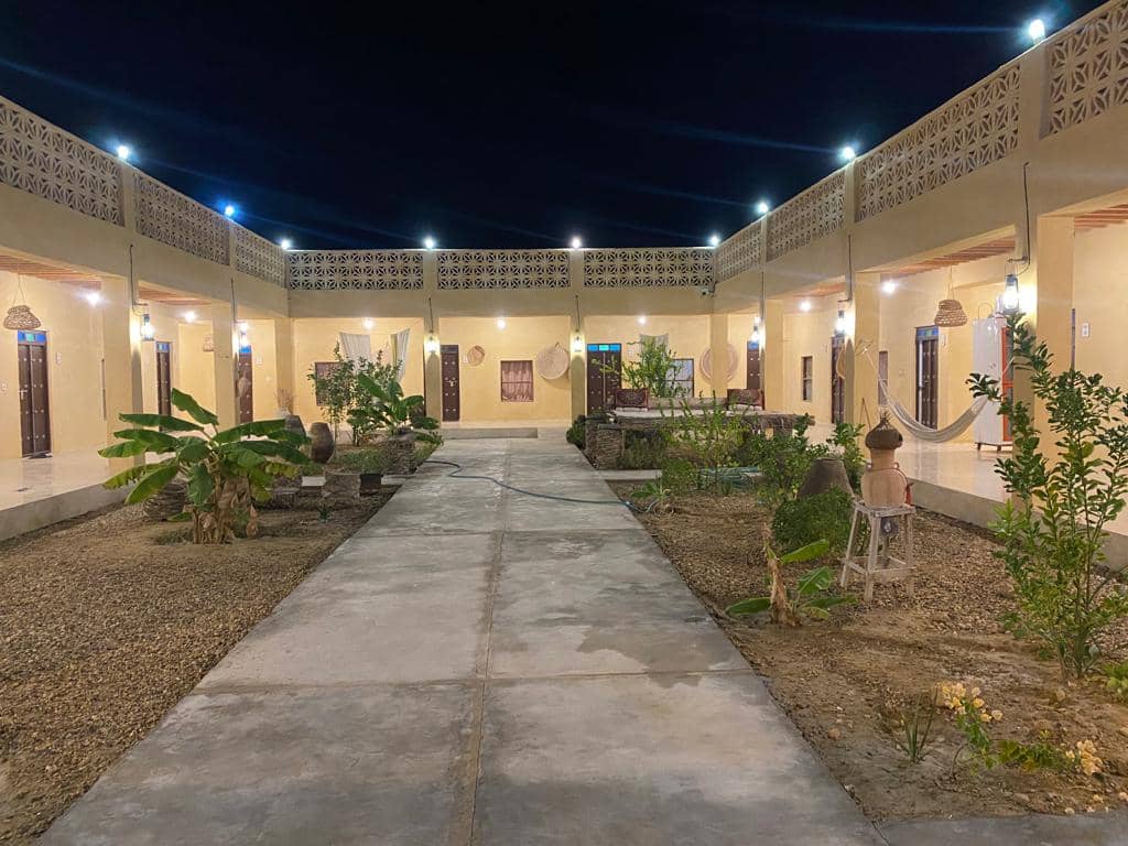 اقامتگاه بومگردی دوتخته در روستای گورزین قشم-میرزا دوم