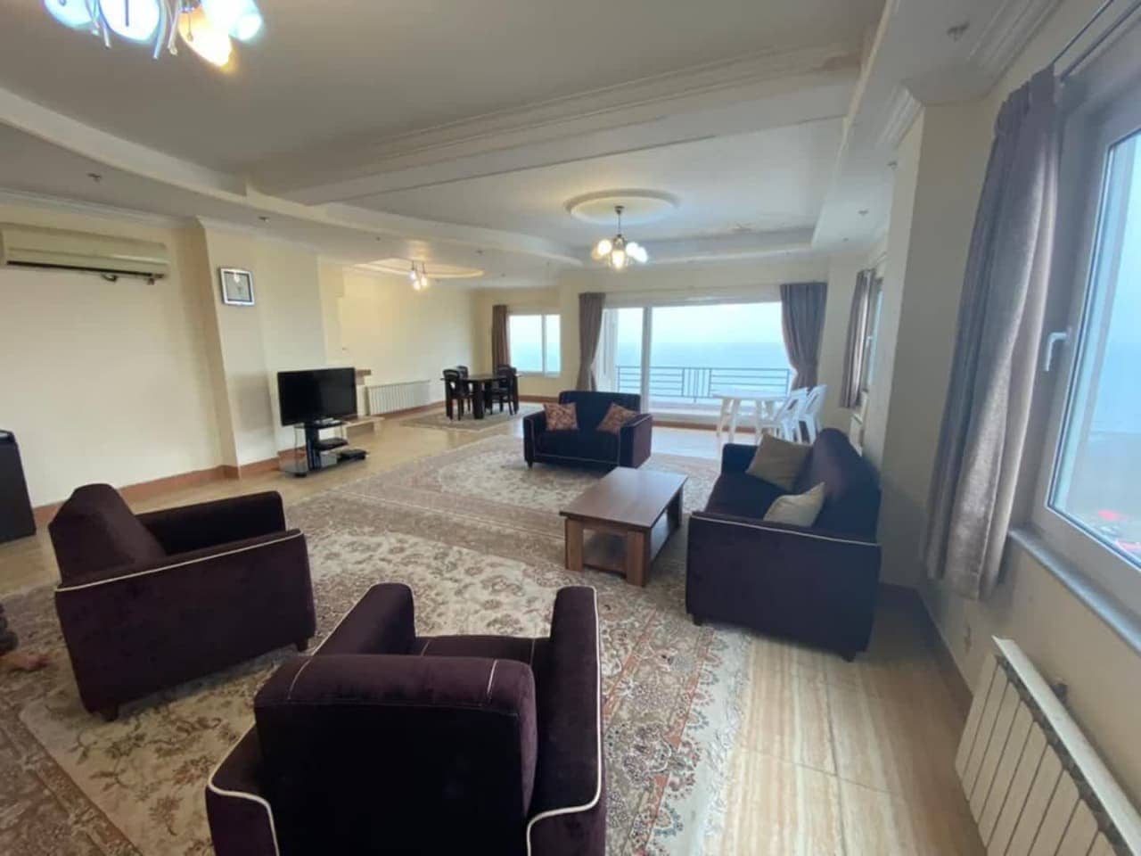 اجاره آپارتمان مبله ساحلی در نور - طبقه چهارم