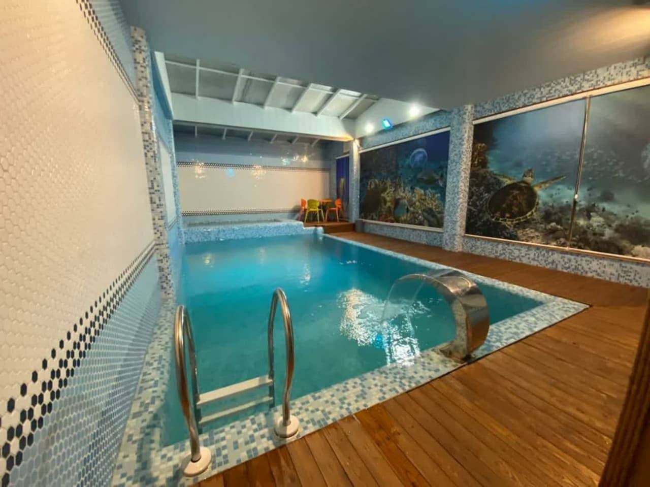 اجاره ویلا استخر سرپوشیده آبگرم در ایزدشهر