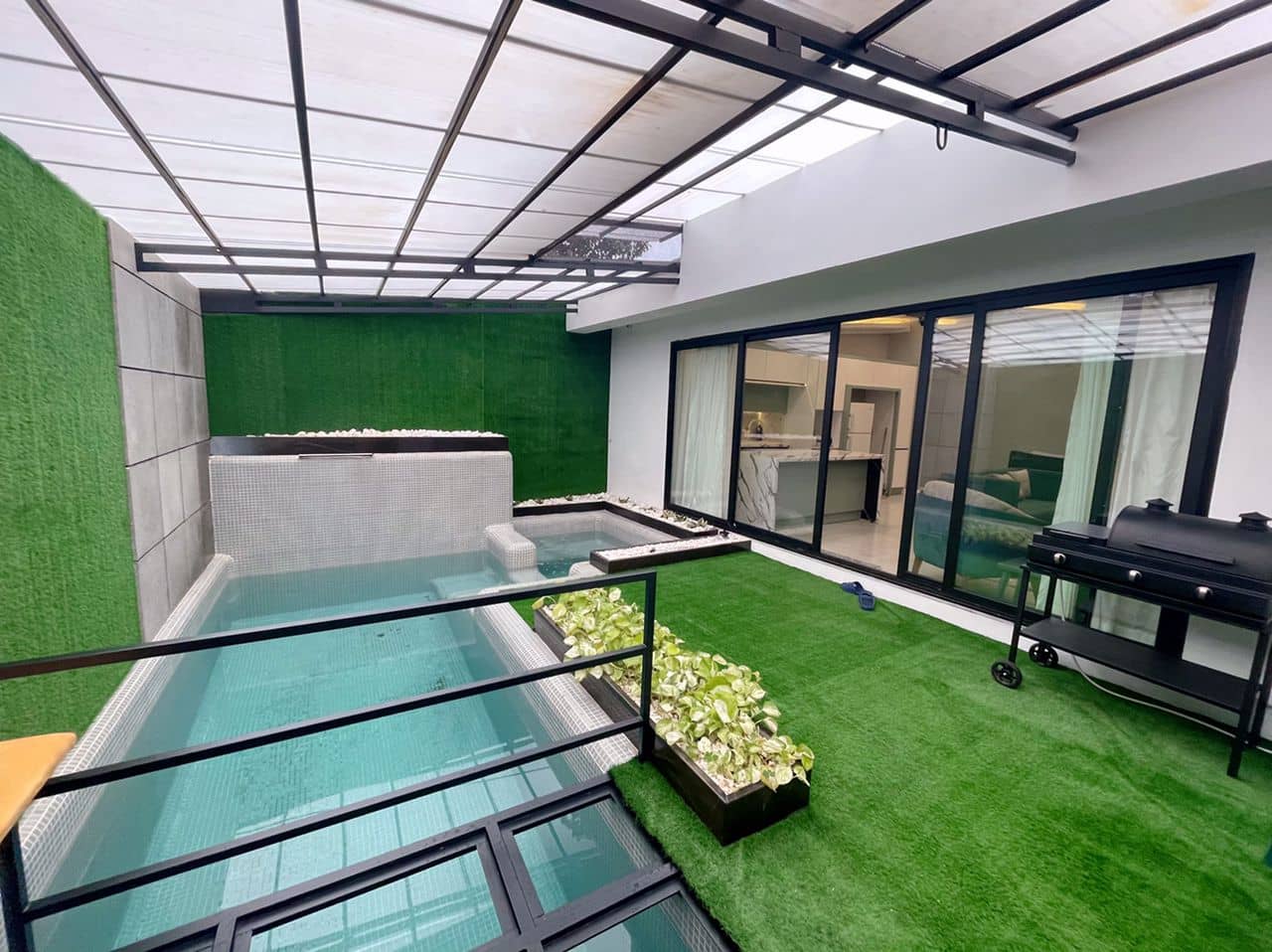 اجاره ویلا استخرسرپوشیده آبگرم در محمود آباد - رودپشت