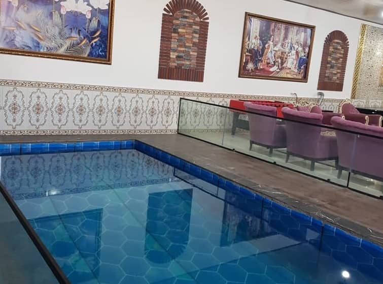 اجاره اقامتگاه سنتی با استخر سرپوشیده دربومهن - مدرن