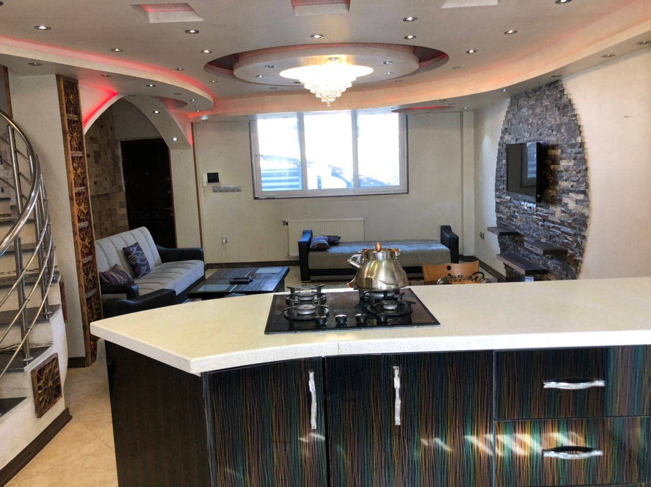 اجاره ویلا استخر سرپوشیده آبگرم در سنگاچین - 3خواب