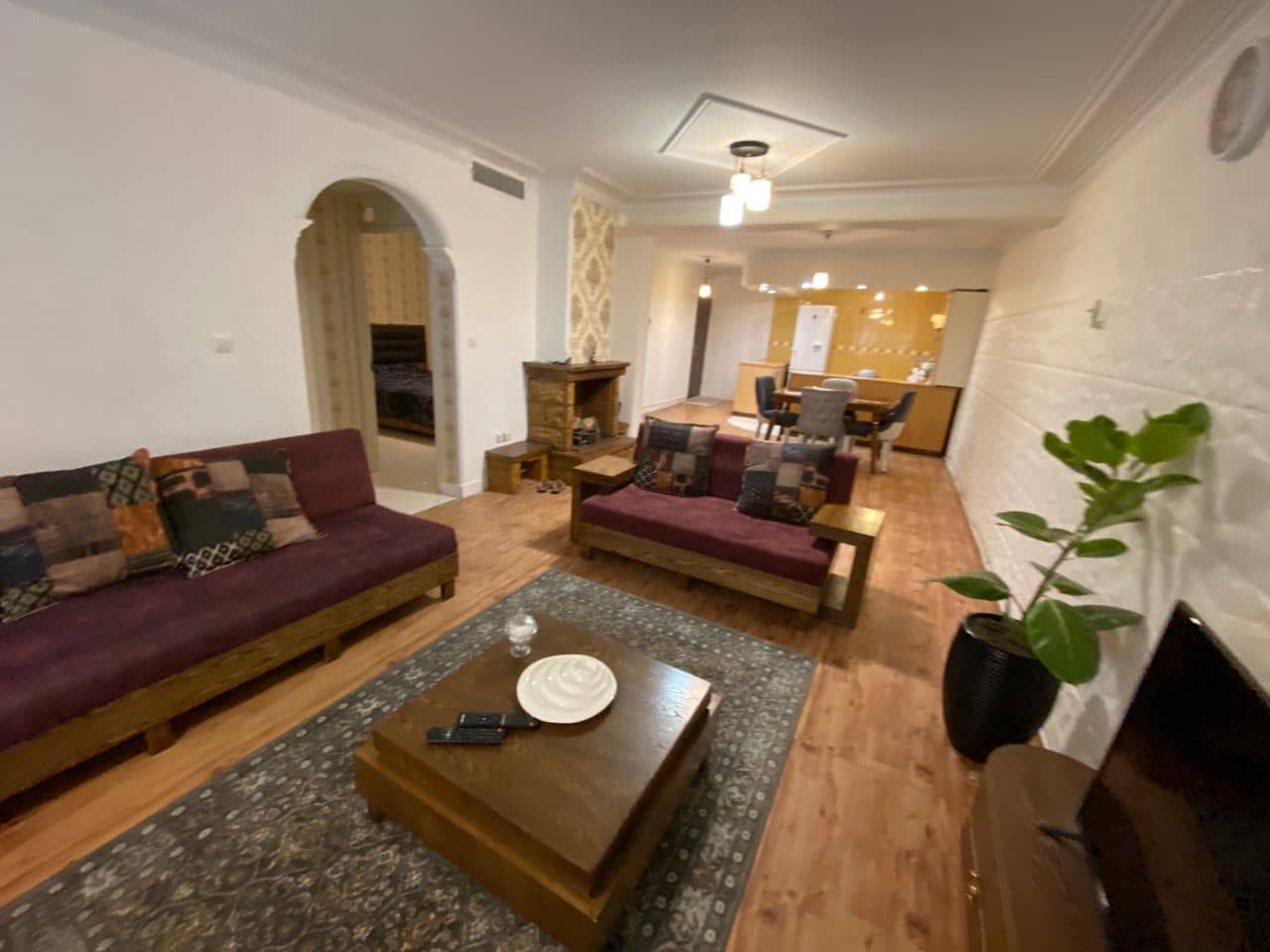 اجاره آپارتمان دو خوابه در علامه طباطبایی غرب تهران - زیر همکف