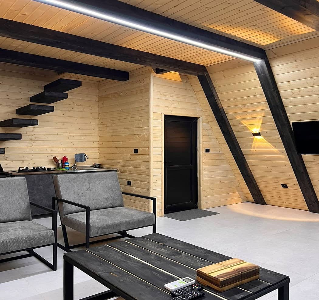 اجاره کلبه سوئیسی دوبلکس در لیره سر تنکابن - 2