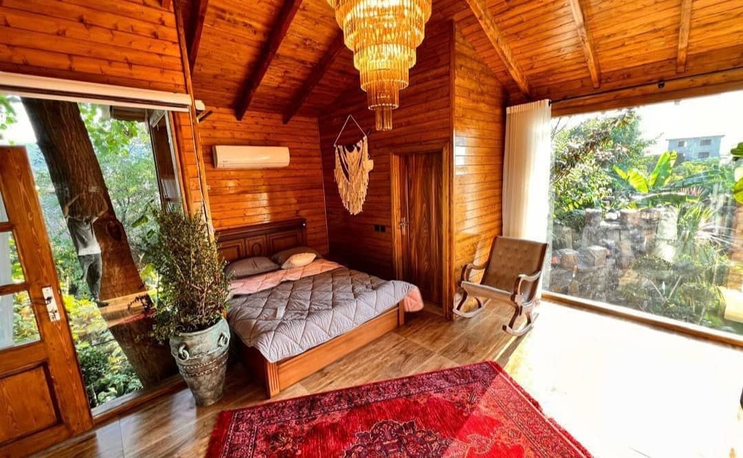 اجاره ویلا با استخر روباز آبگرم در رامسر-نزدیک ساحل