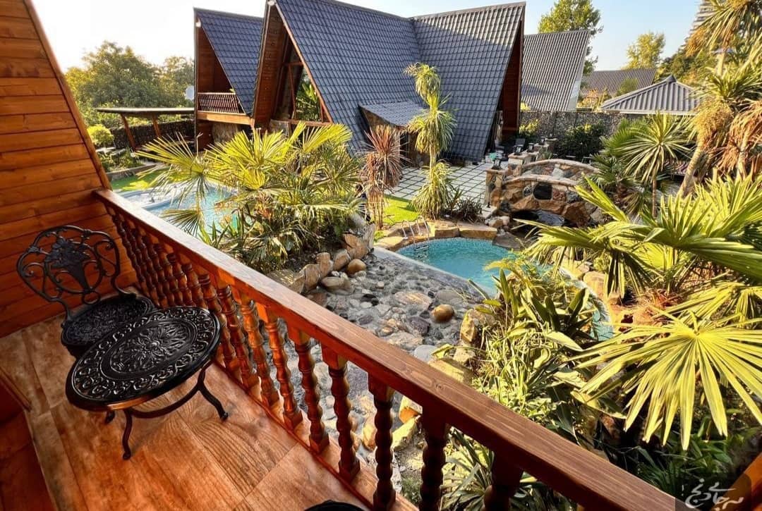 اجاره ویلا با استخر روباز آبگرم در رامسر-نزدیک ساحل