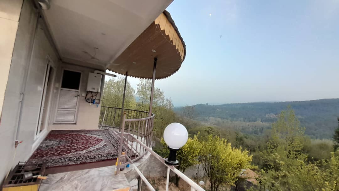 اجاره ویلا جنگلی در خلیل کلا لفور - تراس شیشه ای