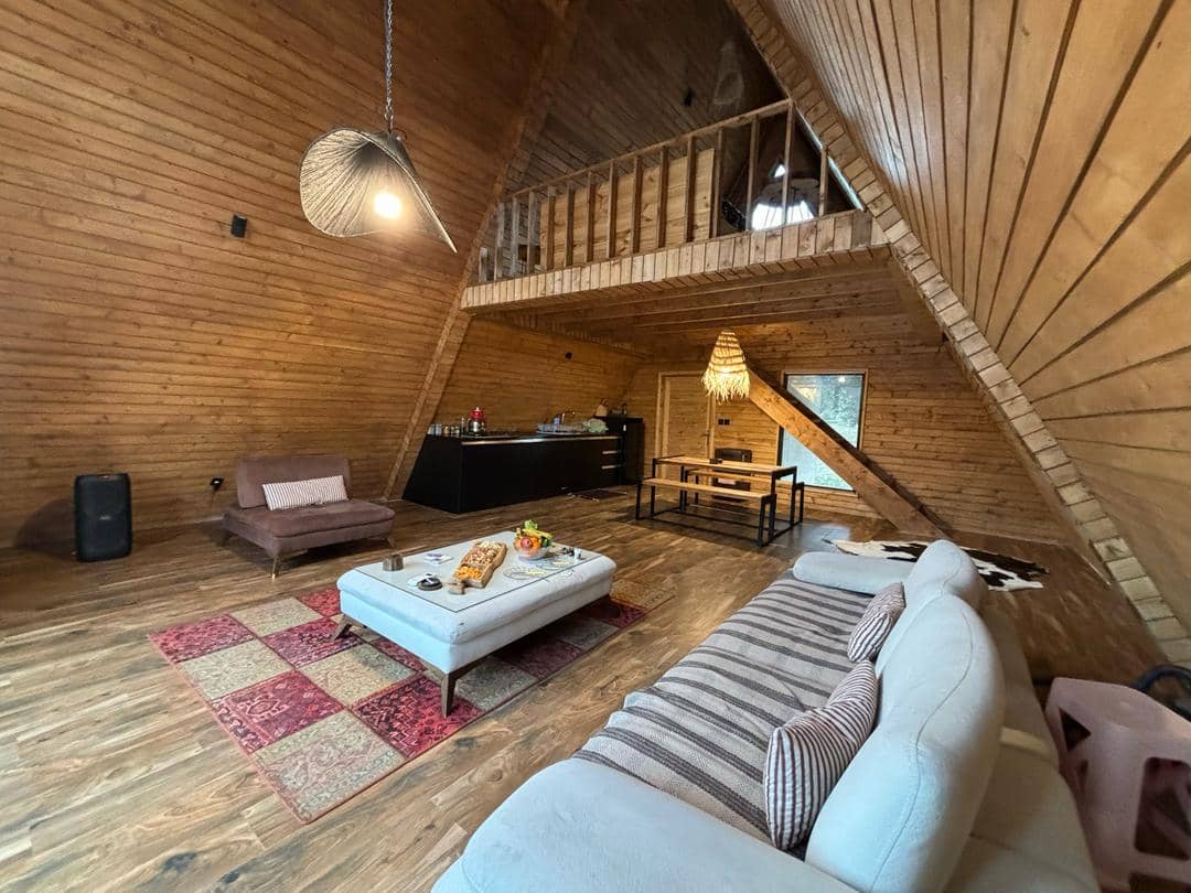 اجاره کلبه سوئیسی دوبلکس در منجیل - گیلان