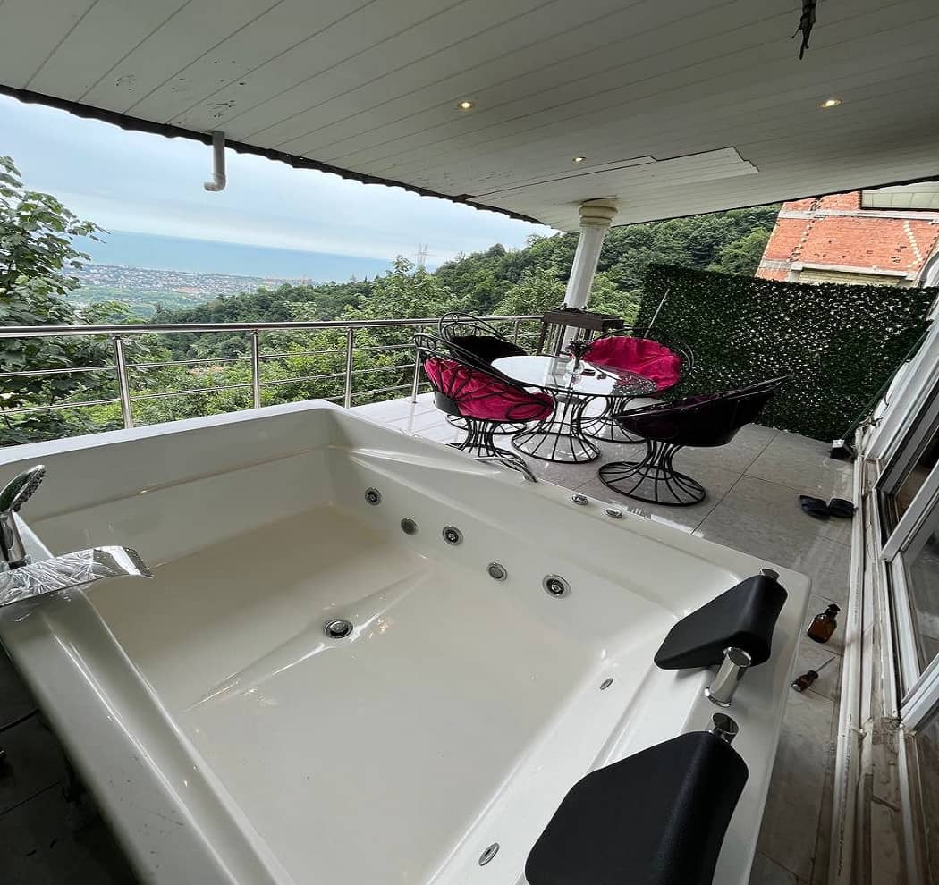 اجاره ویلا با جکوزی در روستای اربه کله