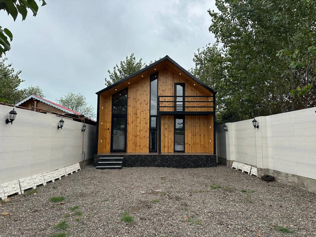 کلبه سوئیسی دوبلکس در چمخاله لنگرود